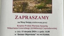 Msza Święta w „Dolinie Objawienia” 2026