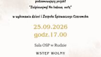 Zakończenie projektu „Zaśpiewajmy! Na ludową nutę”